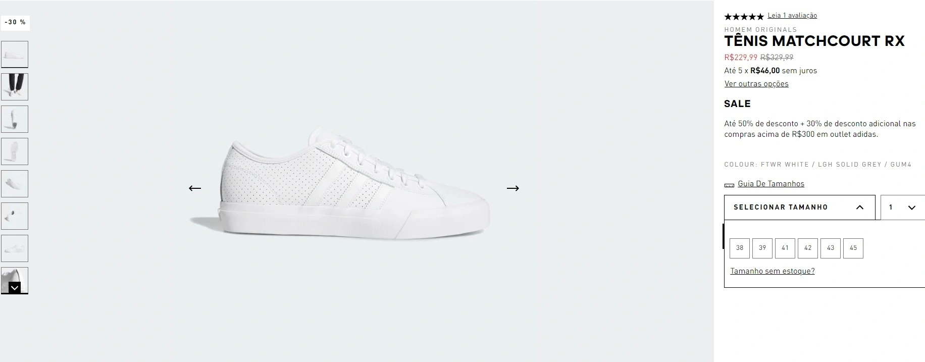 Tênis Matchcourt RX