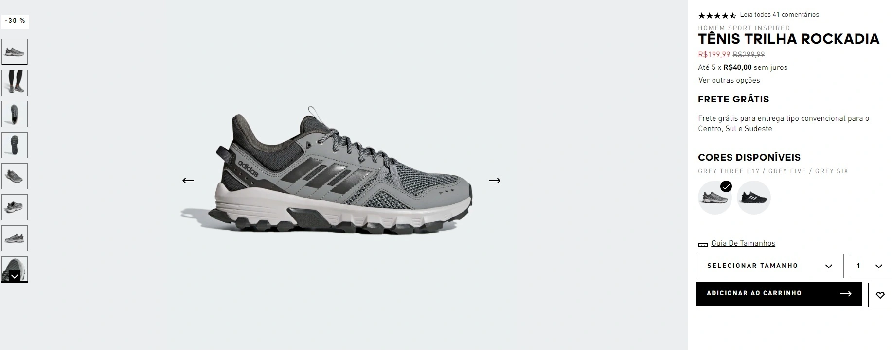 tênis Trilha Rockadia