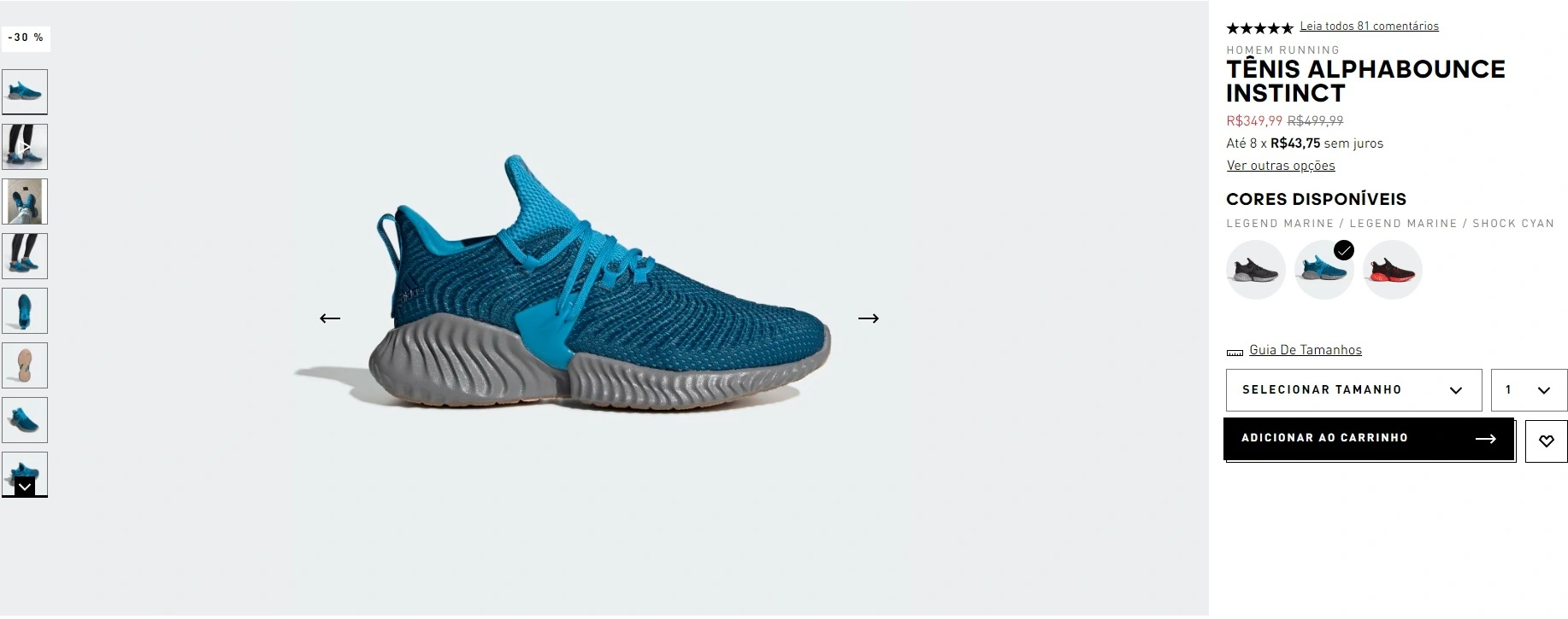 Tênis Alphabounce instinct
