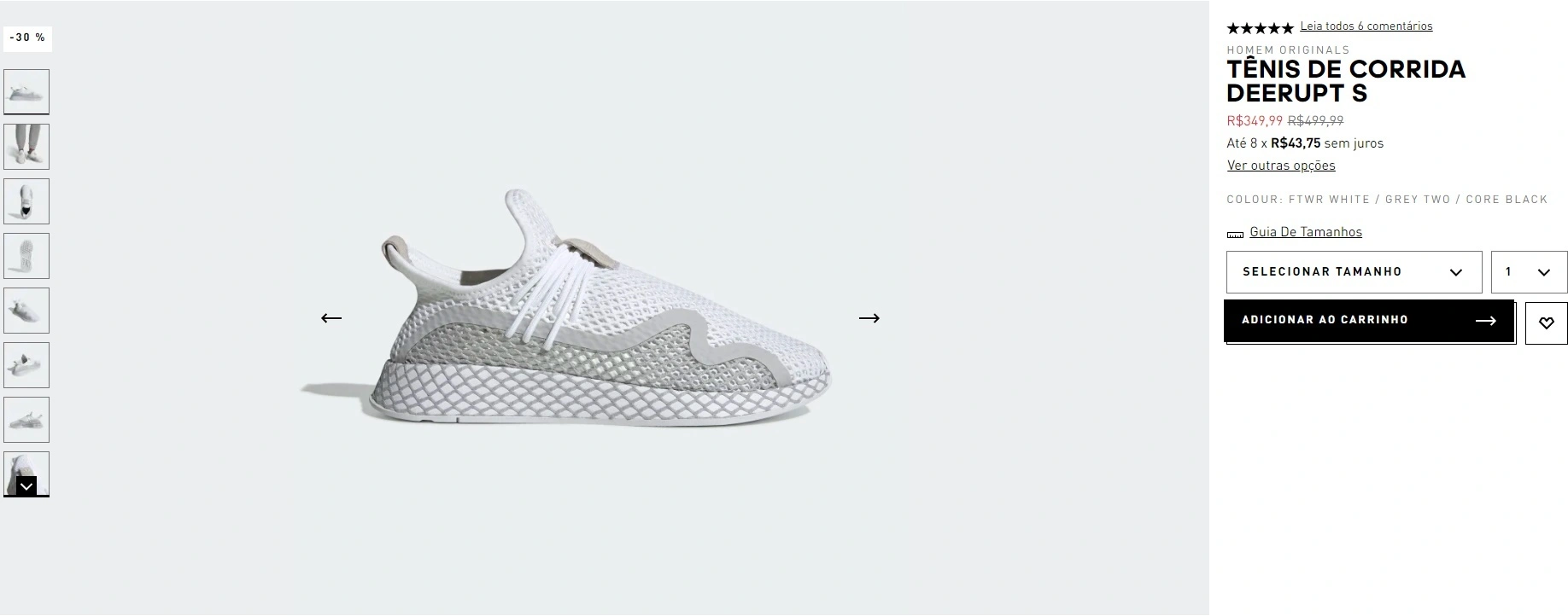 Tênis De Corrida Deerupt S