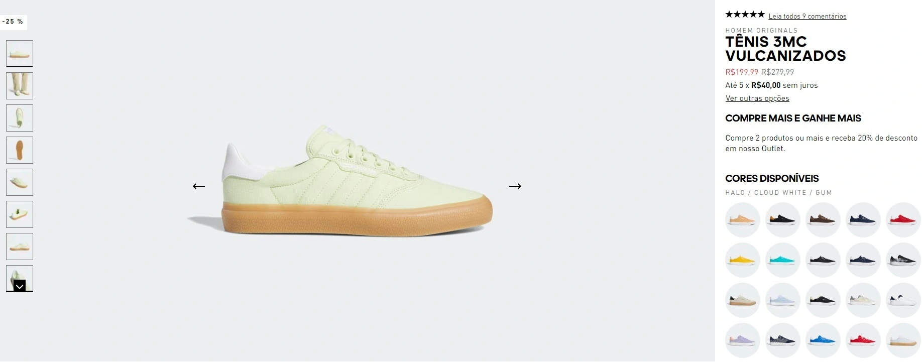 Tênis 3MC Vulcanizados