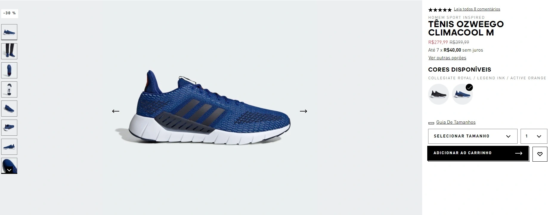 tênis Ozweego Climacool M