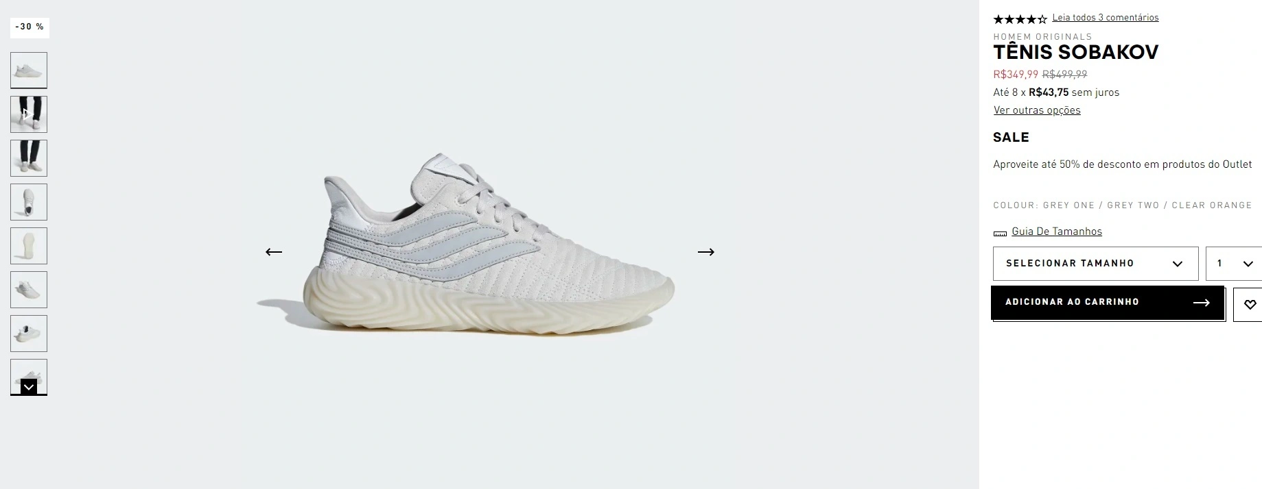 Adidas Sobarov branco