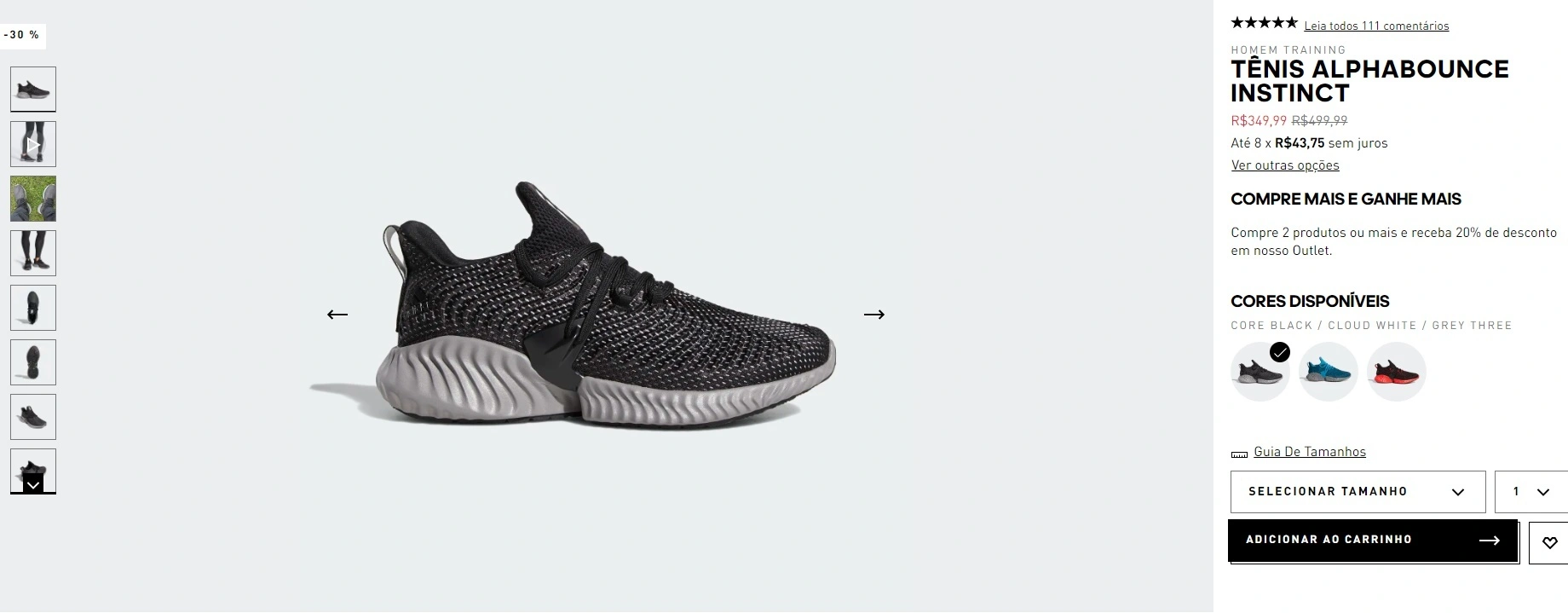 tênis Alphabounce instinct