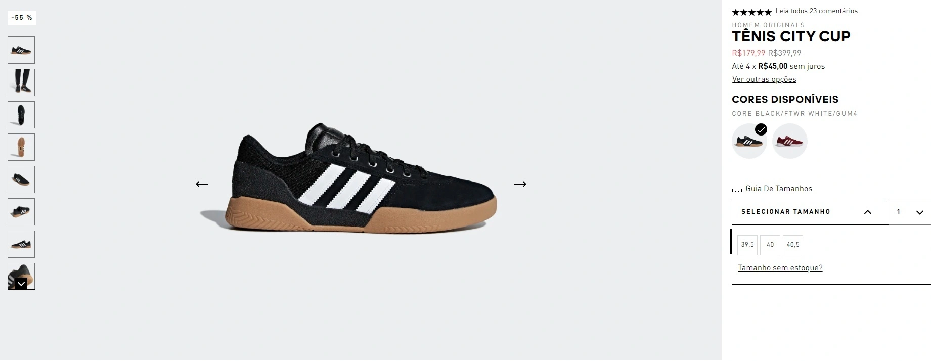 Tênis Adidas City Cup