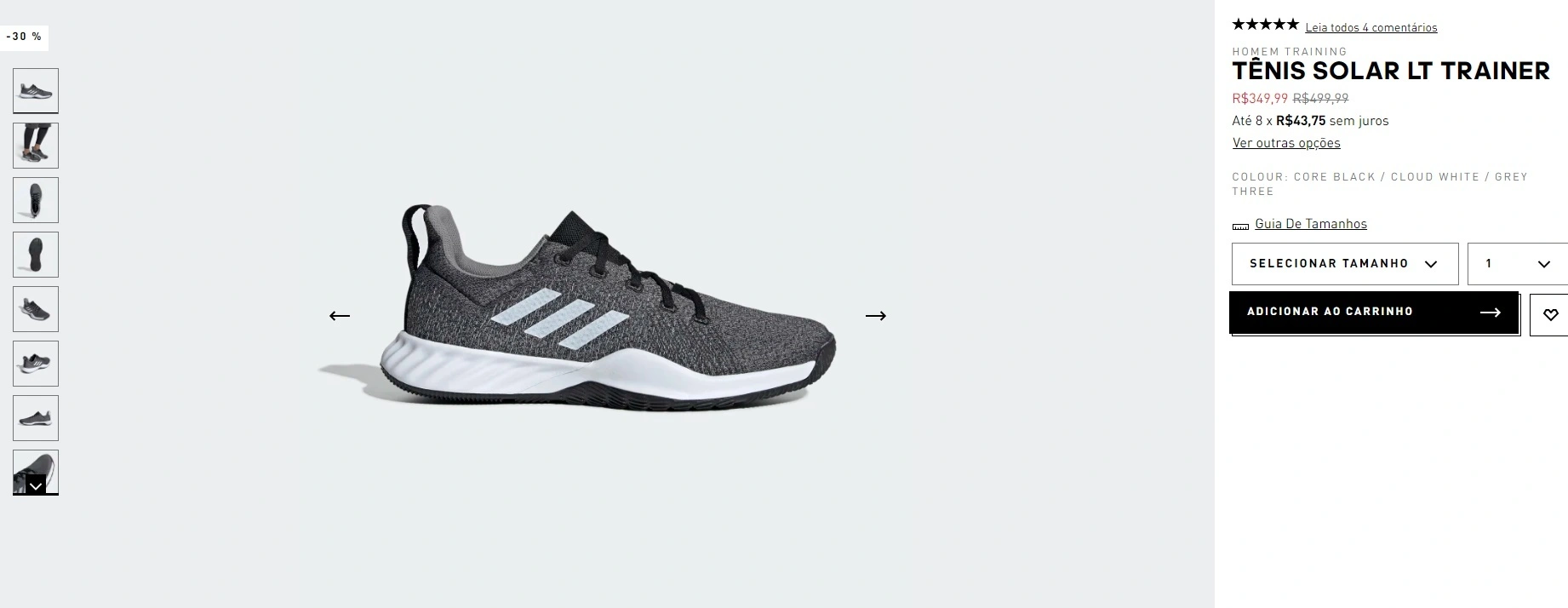 Tênis Solar LT Trainer