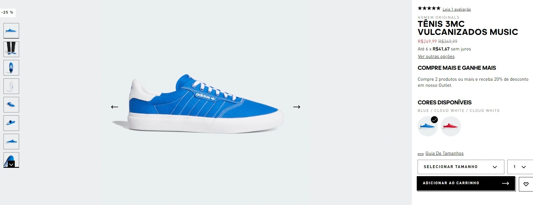 Tênis 3MC Vulcanizados Music