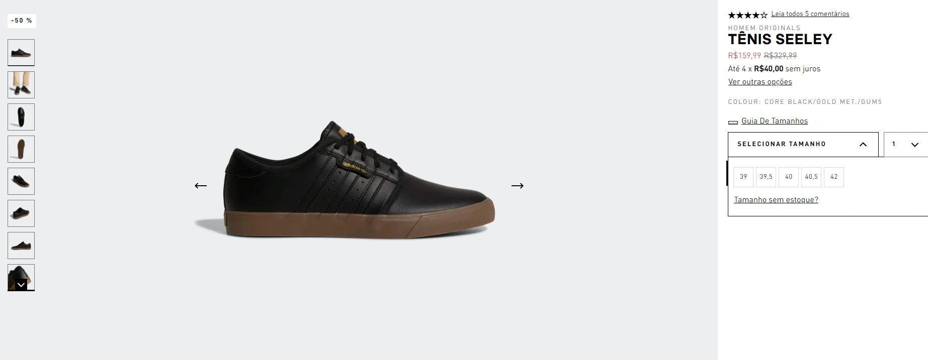 Tênis Adidas Seeley