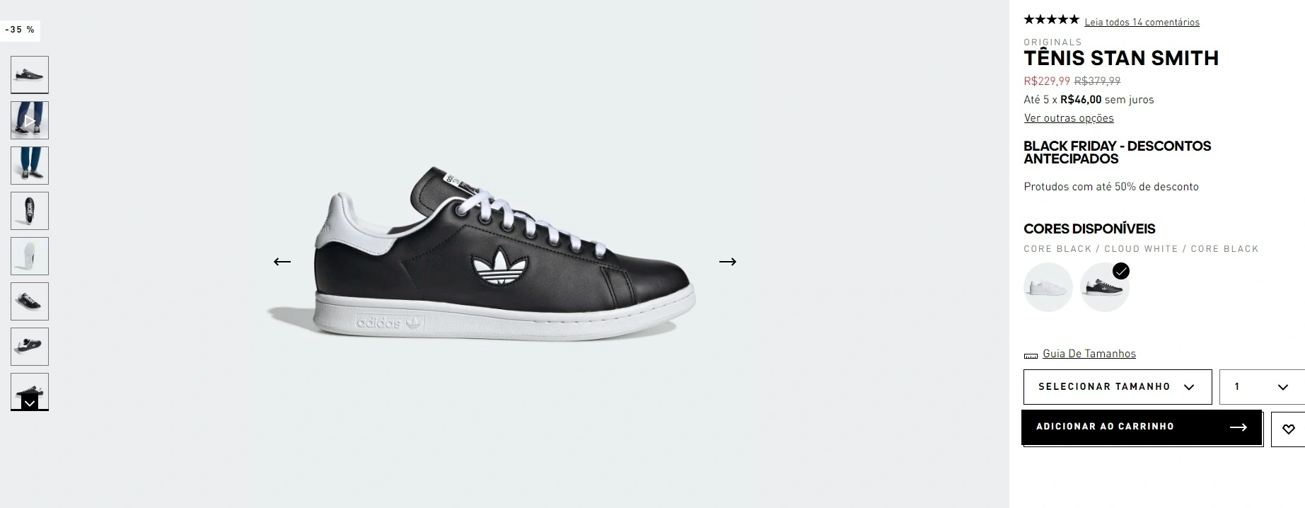 Tênis Stan Smith