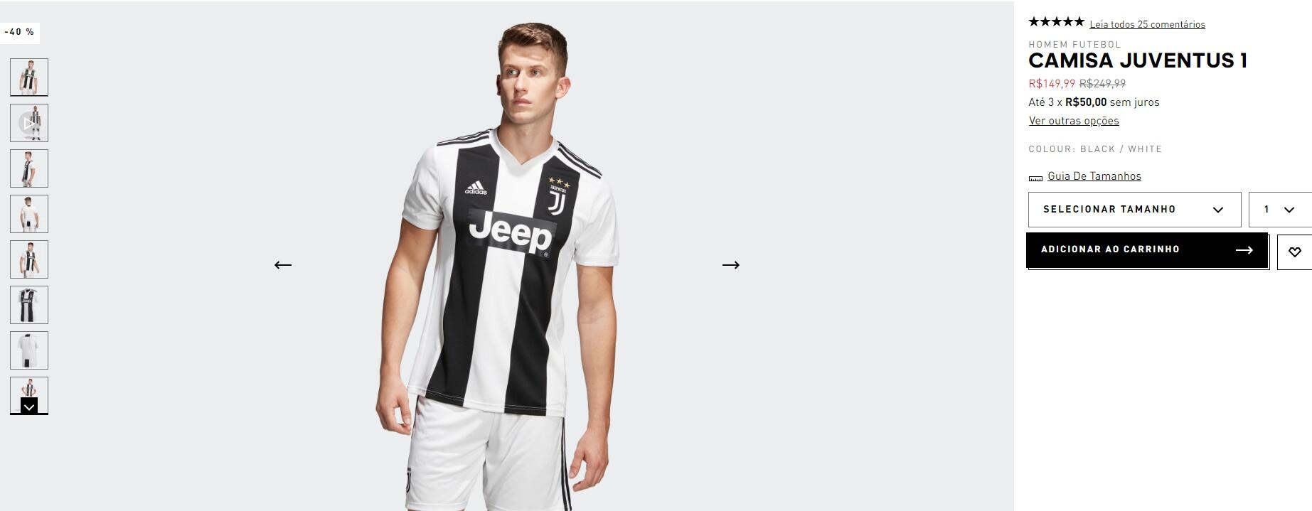 Camisa Juventus 1