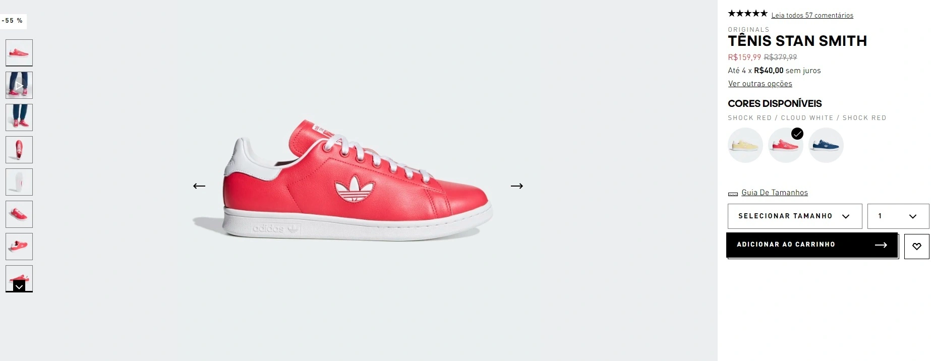Tênis Stan Smith