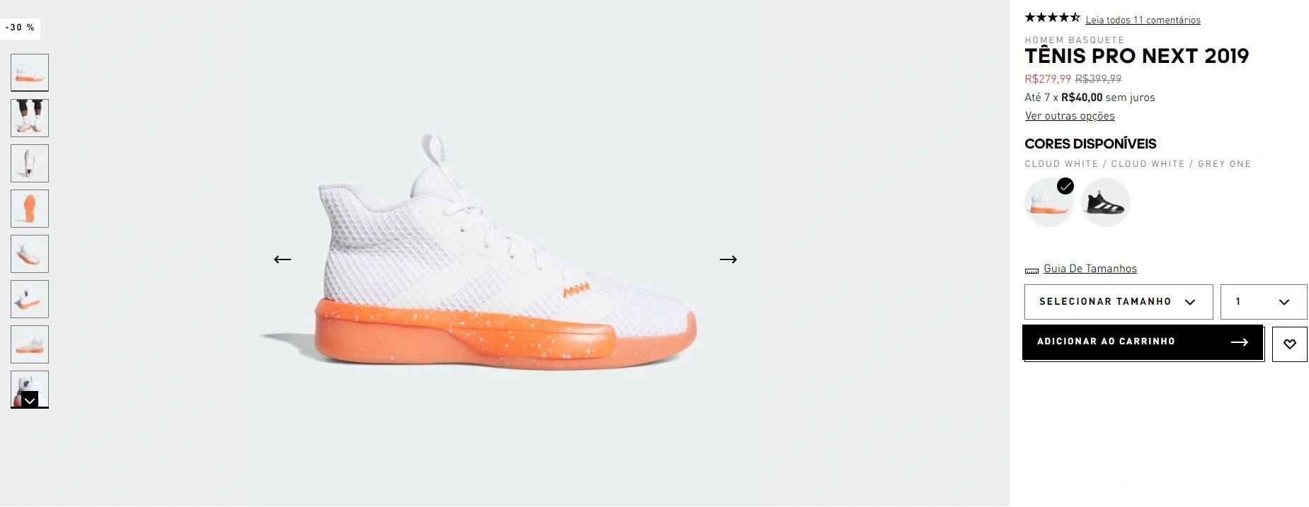 Tênis Pro Next 2019