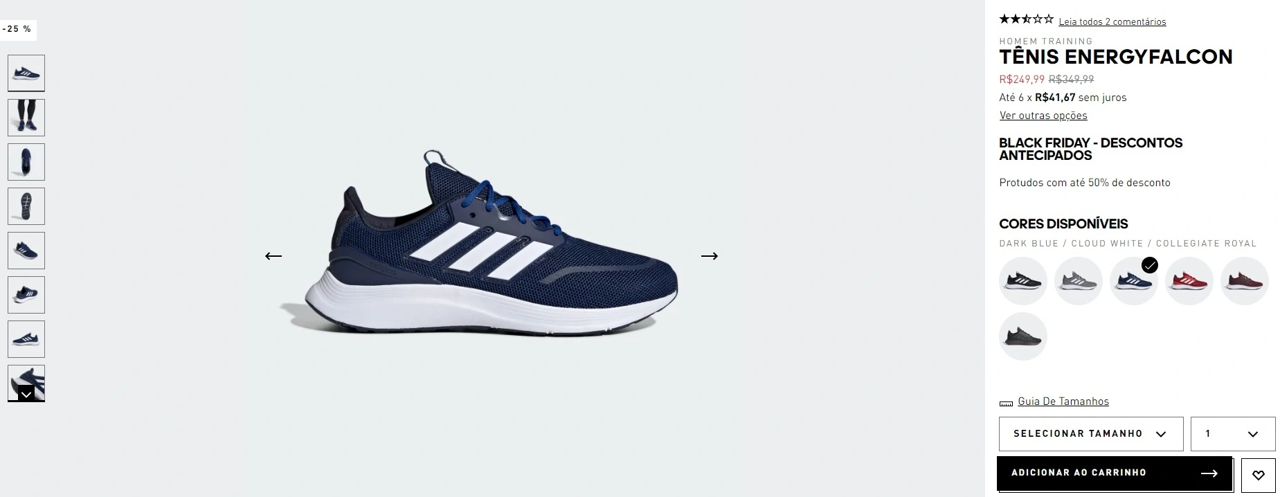 tênis Energy Falcon