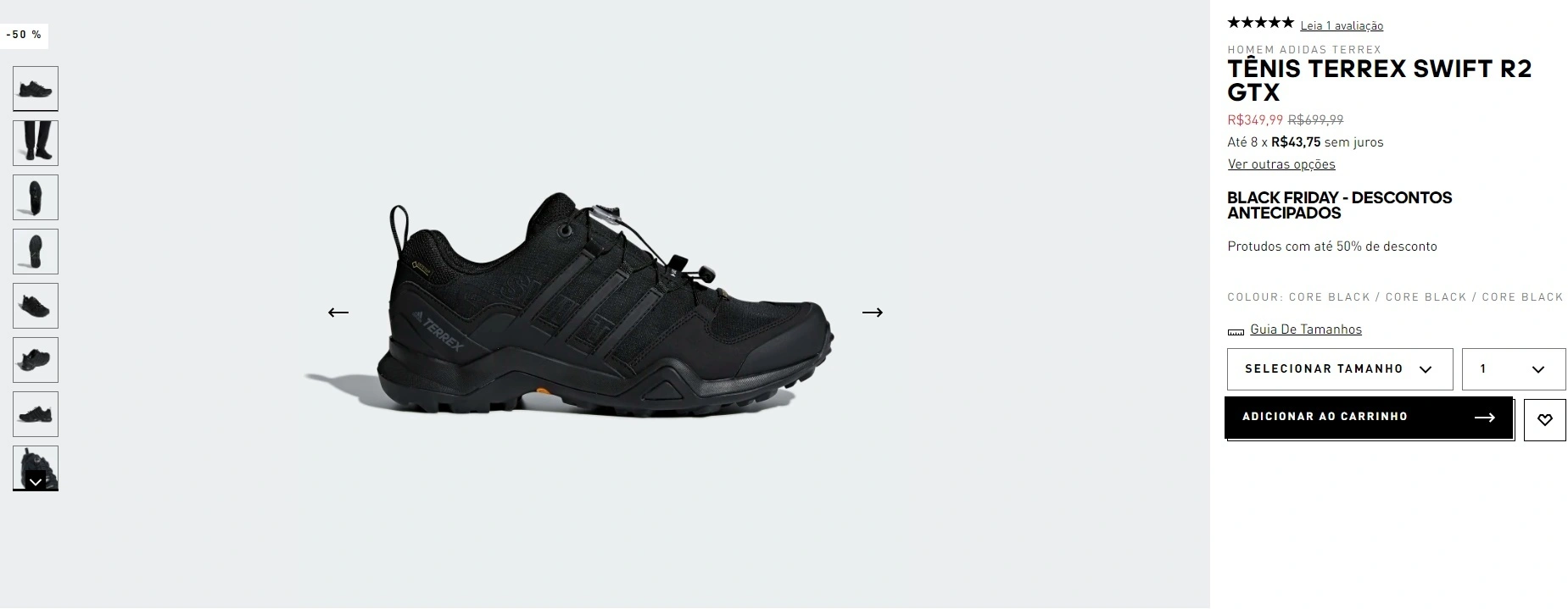 tênis Terrex swift r2