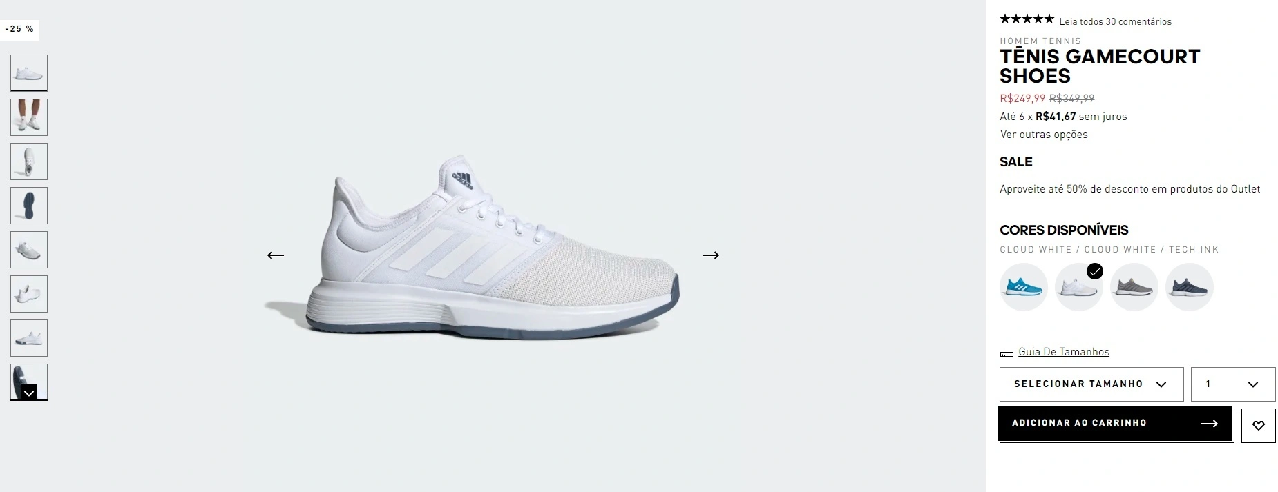 Tênis Gamecourt Shoes