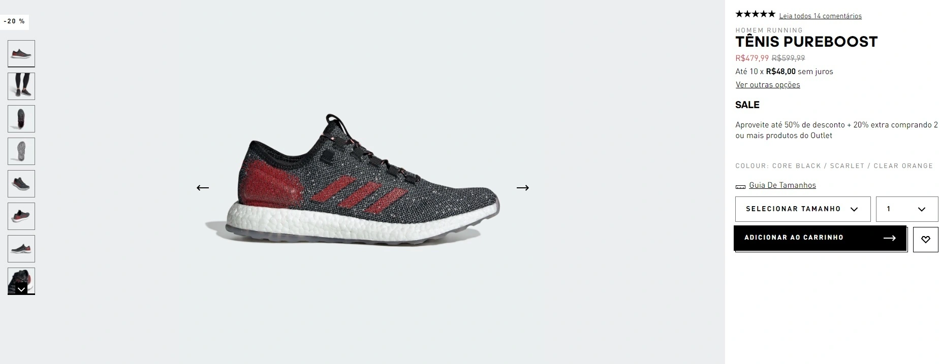 tênis Pureboost