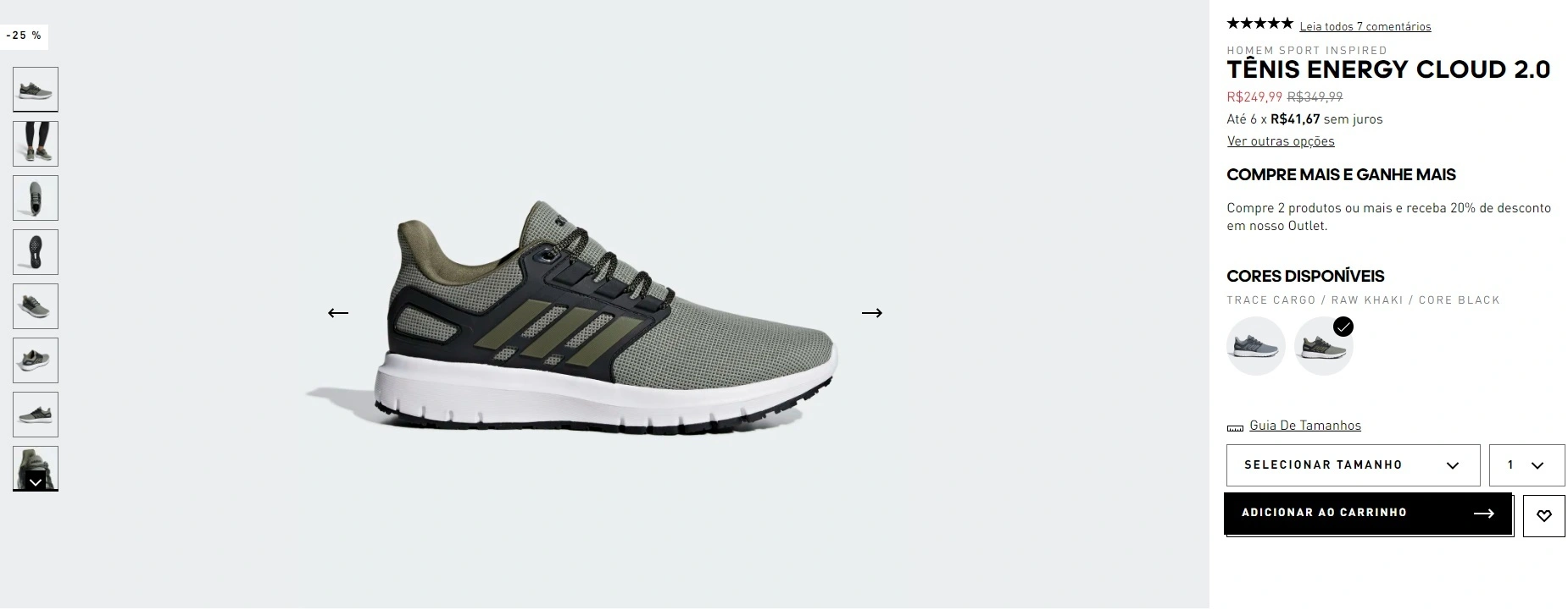 tênis Energy Cloud 2.0