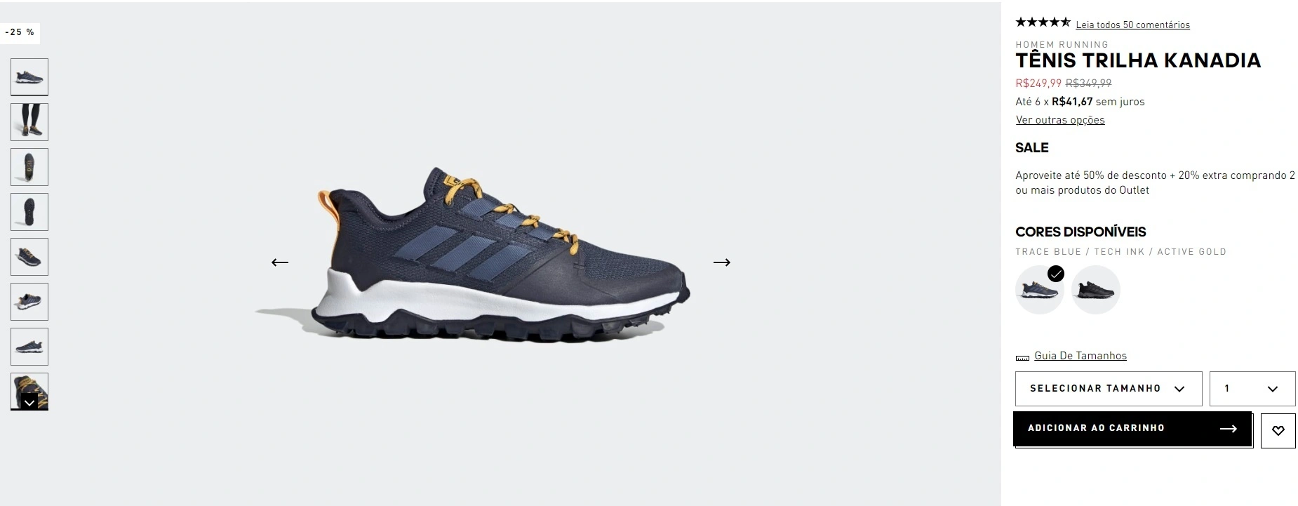 Tênis Trilha Kanadia