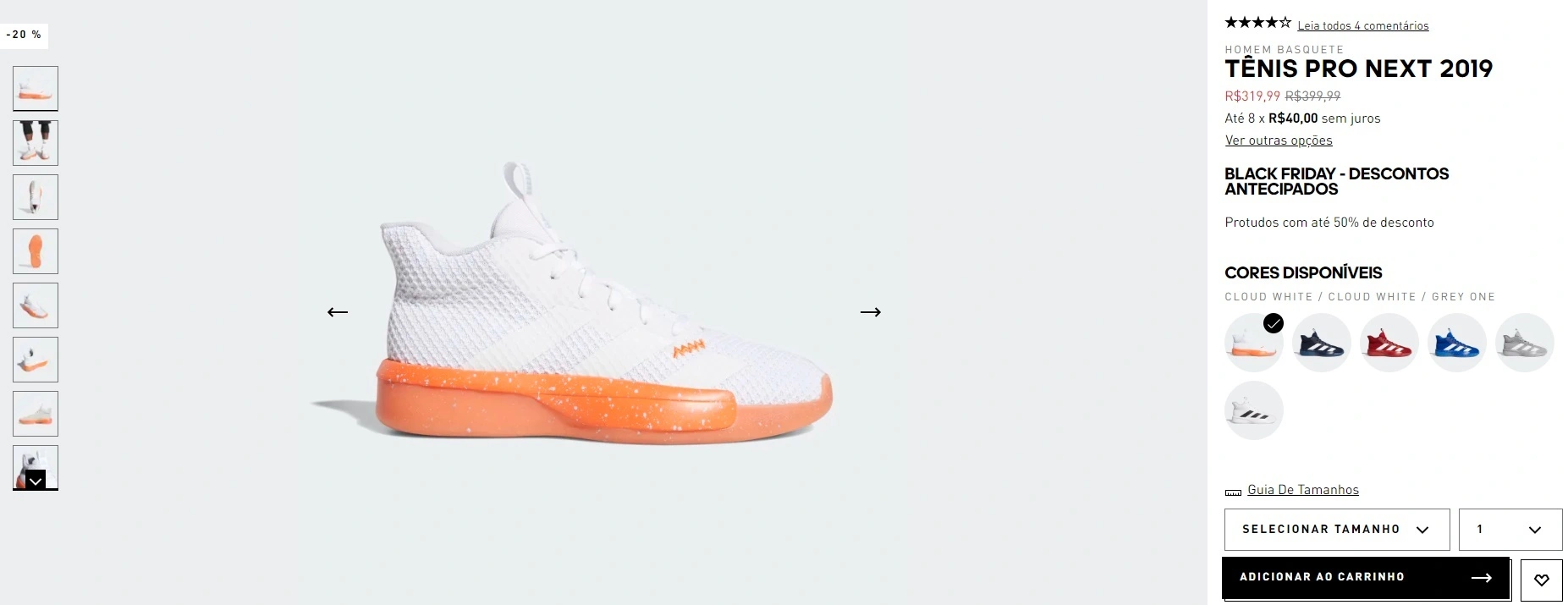 tênis pro next 2019