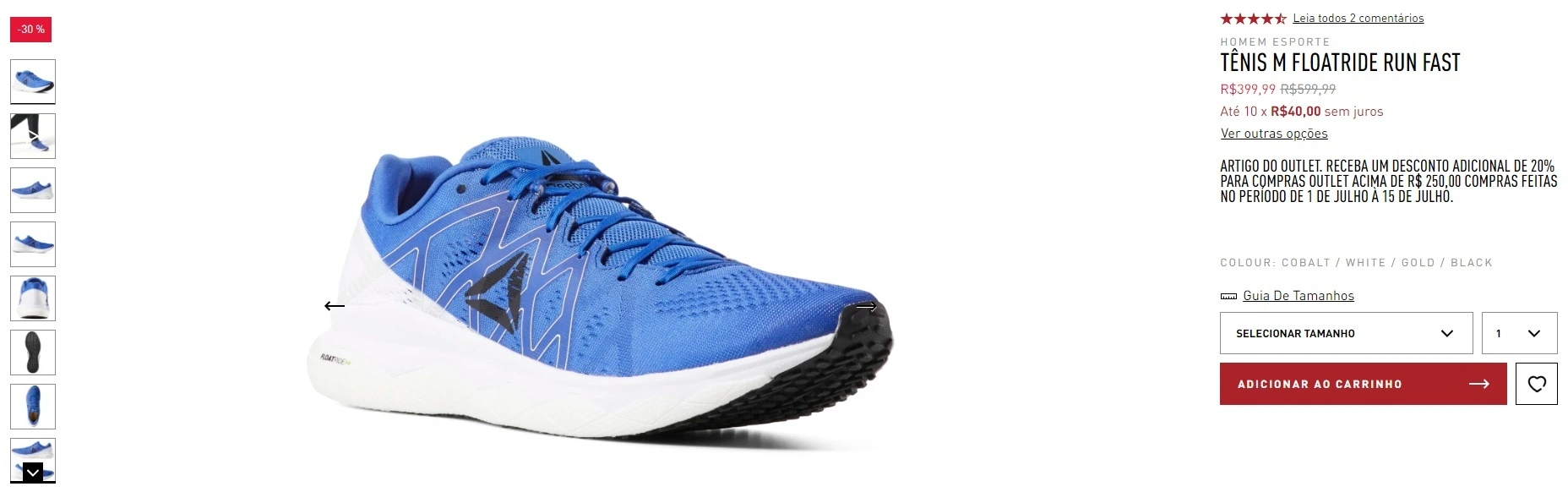 tênis m floatride run fast