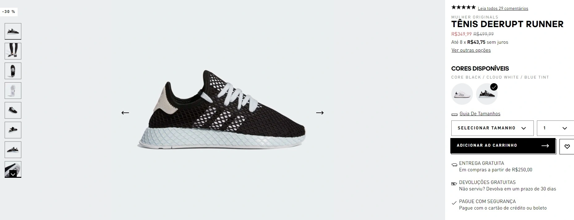 Tênis Deerupt Runner