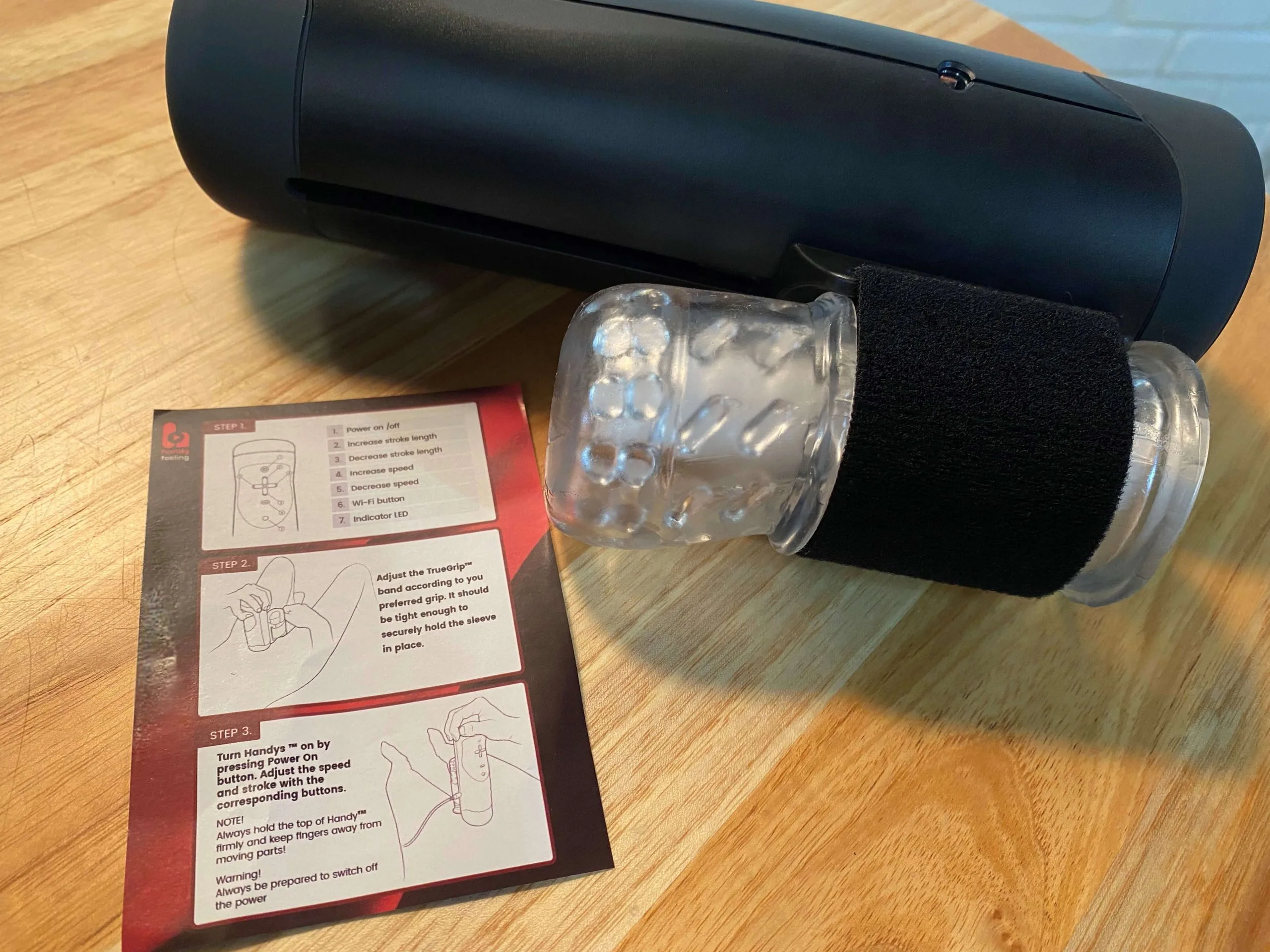 Como funciona o masturbador masculino Handy