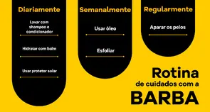 Como manter uma rotina de cuidados com a barba