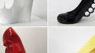 Designer cria sapatos inusitados para homenagear suas ex-mulheres