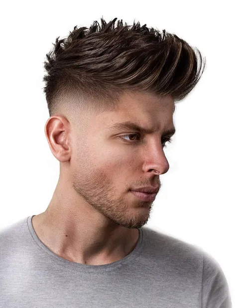 Corte de cabelo masculino Quiff