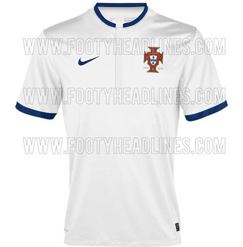 Camisas de Portugal reserva 2014-2015