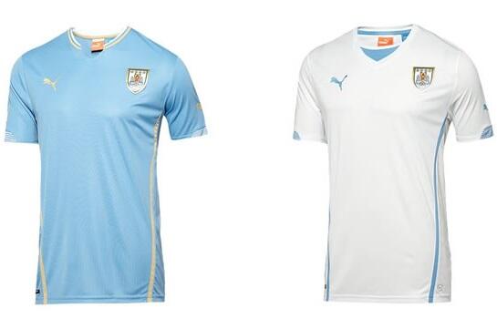 Camisa Uruguai - temporada 2014-1015