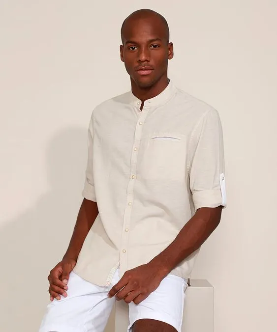 verão 2021 dica camisa de linho