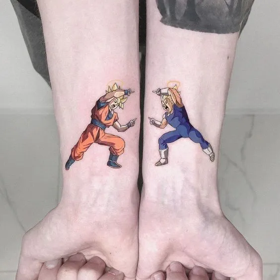 tatuagem anime dbz 3