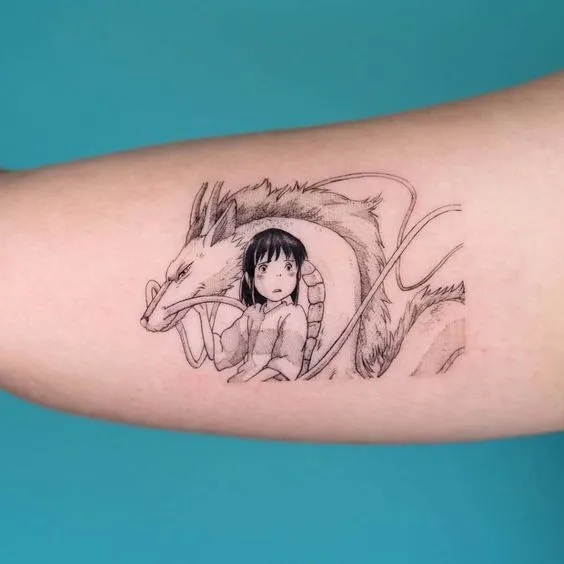 tatuagem ghibli 2