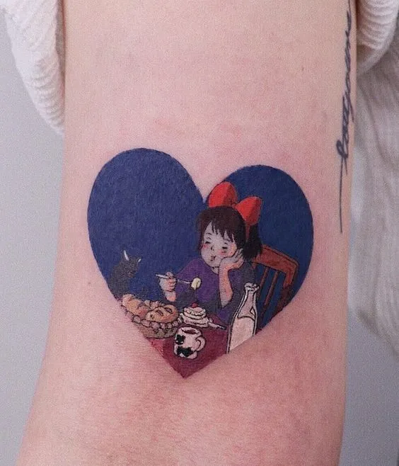 tatuagem ghibli 4