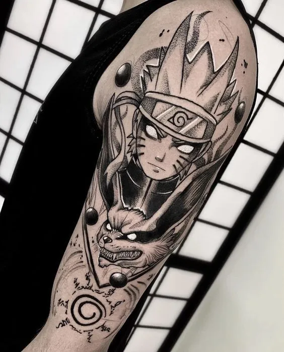 tatuagem de anime naruto 2