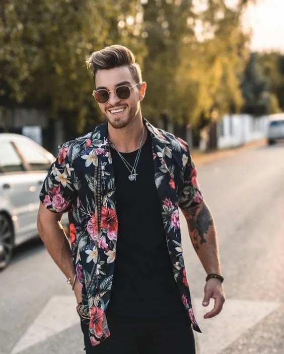 camisa estampada verão 2021 dica