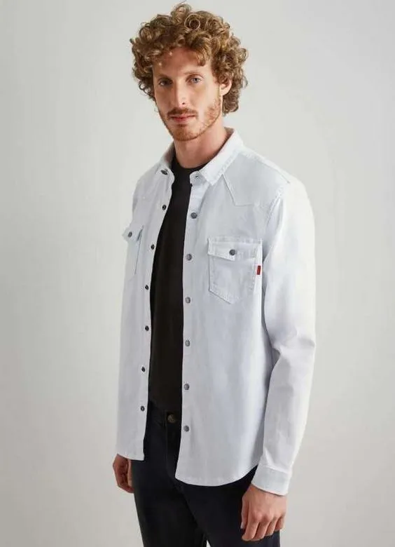 overshirt masculina