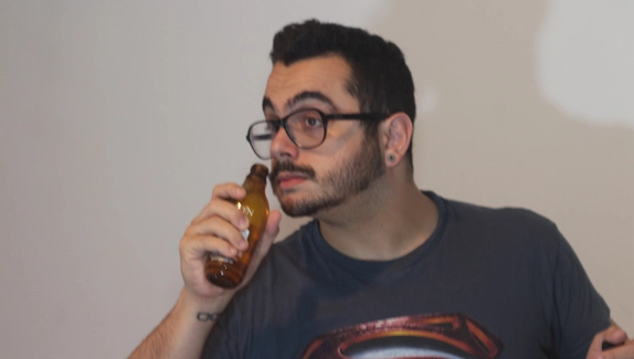 eu cheirando