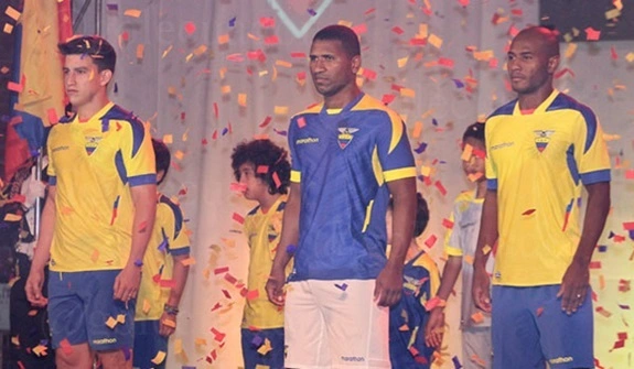 Camisas equador 2014-2015 2