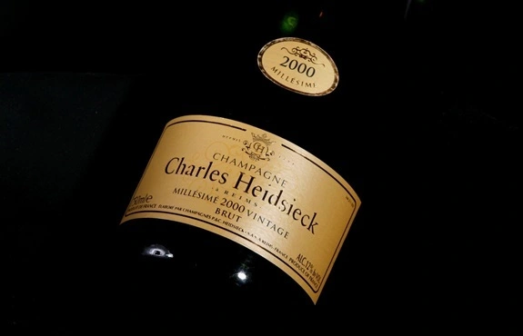 Charles Heidsieck Vintage 2000 - Melhores Champanhes do Mundo em 2013