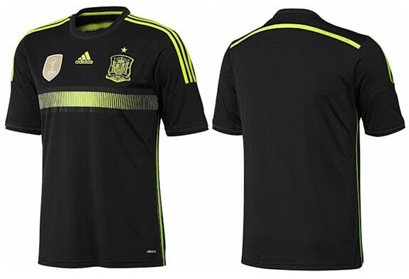 Camisas reserva Espanha 2014-2015
