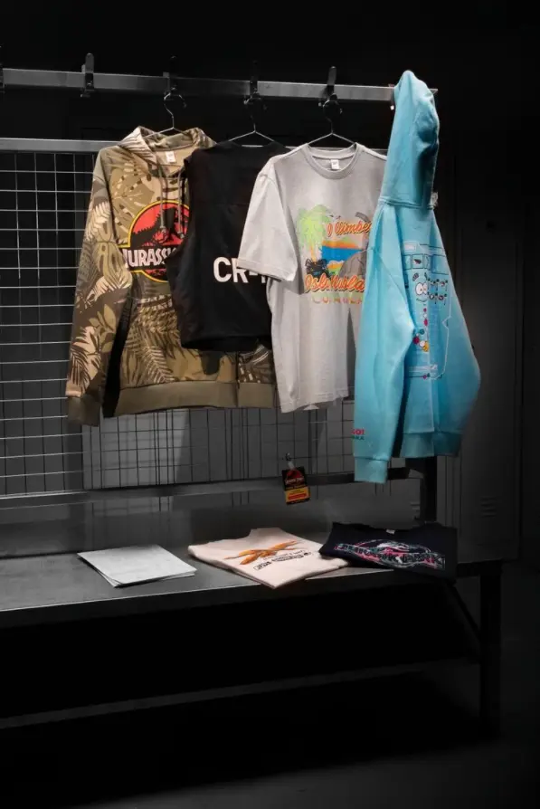 jurassic park vestuário rebook