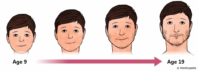 Mitos sobre barba na adolescência