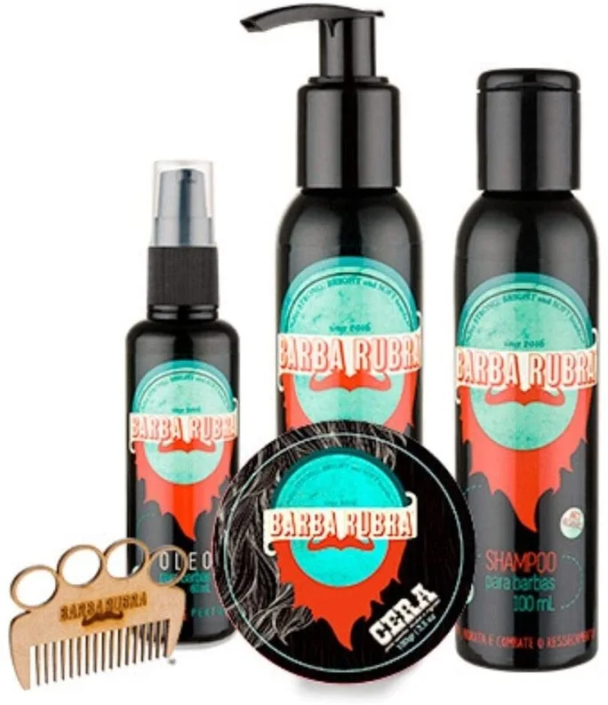 Kit Para barba barba rubra