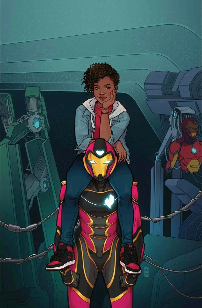 Riri Williams como Ironheart