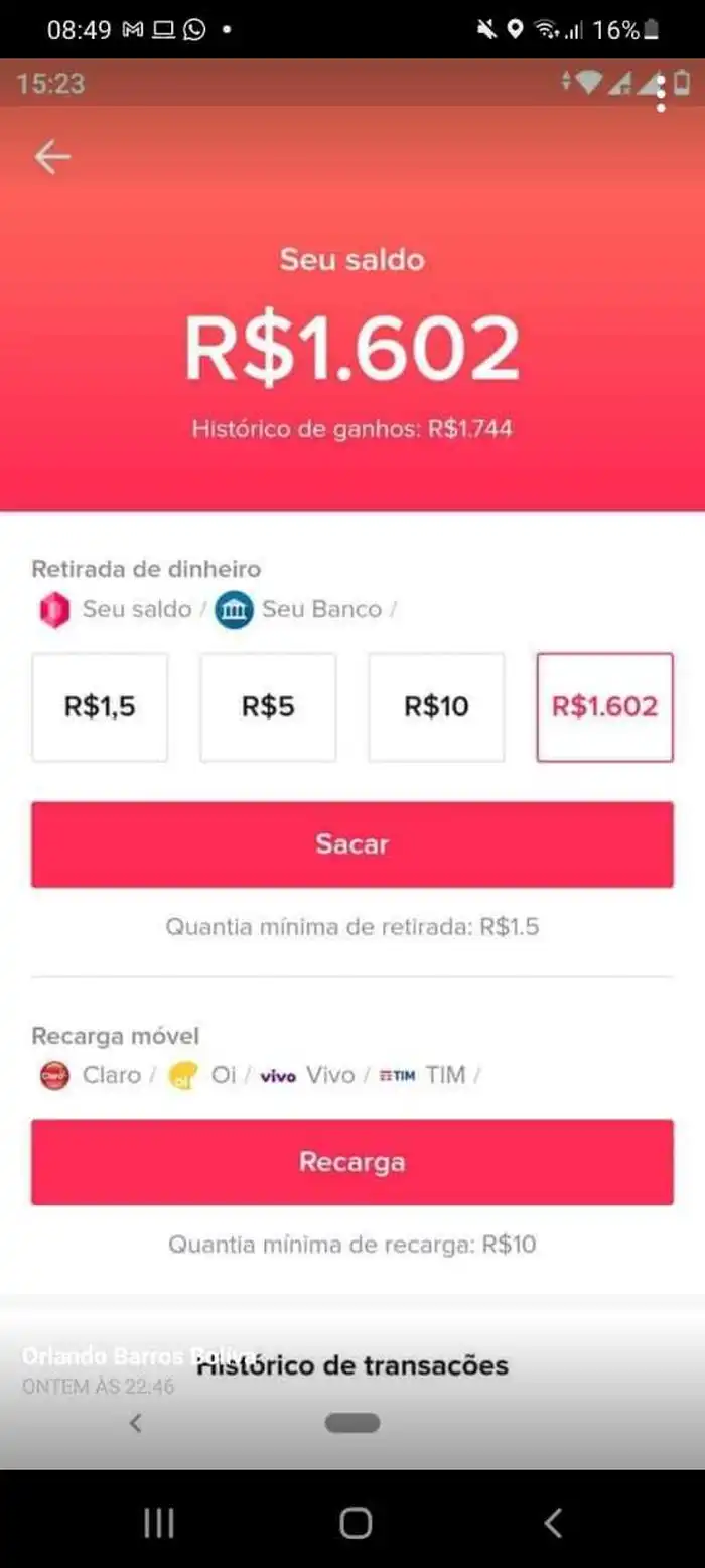 Ganhar dinheiro no TikTok