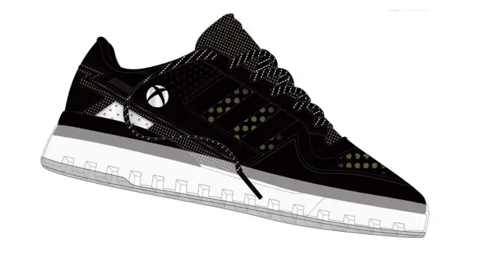 O possível Adidas x Xbox Forum Tech Boost