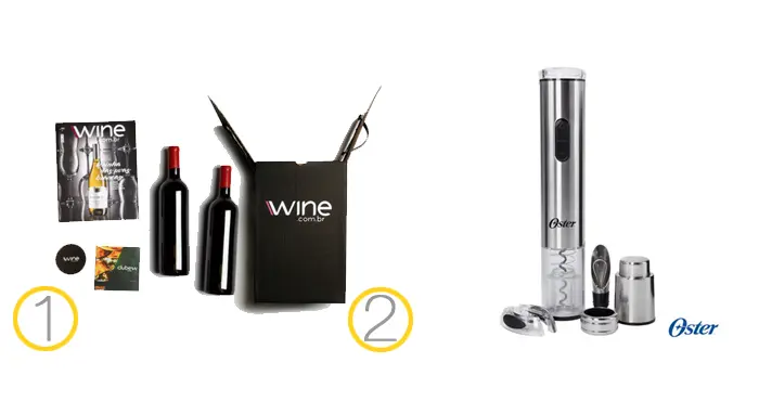 kit de vinhos presentes