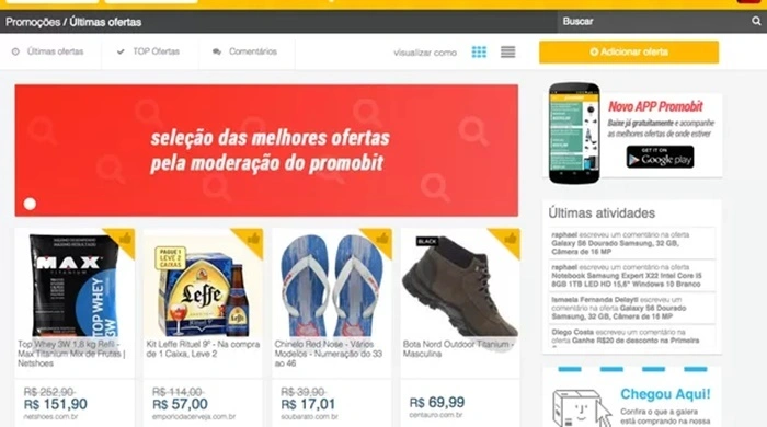 Conheça o Promobit - plataforma de descontos na internet